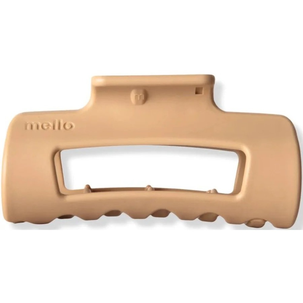 Mello Cloud Clip Large LATTE color Matte Hair Claw Clip Tan Neutral Accessory